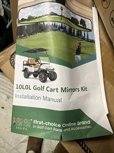 10LOL Golf Cart Mirror Kit - Picture 1 of 10