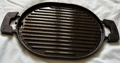 Parrilla de hierro fundido NUWAVE P1 con revestimiento antiadherente esmaltado tamaño 12" x 10" Foto 1 de 4