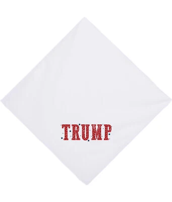 Bandana Trump 2024 Fight 45 47 MAGA Legend Never Surrender You Missed Me Felon Foto 1 de 4
