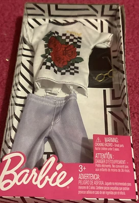 Barbie Clothes : Modern Ken Doll Rose Theme Fashion pack NRFP NIP Mattel 🌹 - Image 1 of 4