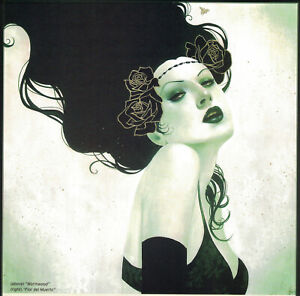 Sylvia Ji "Wormwood" image on an art journal page: Frame It!