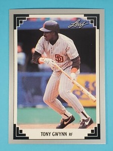 1991 Leaf PREVIEW Tony Gwynn San Diego Padres #11 ⚾