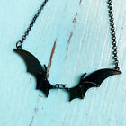 Goth Vampire Vintage Bat Wings Pendant Choker Necklace Christmas Witchy Gift