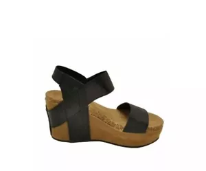 Pierre Dumas Chantal-2 Women's Platform Wedge Sandals Size 10 - Picture 1 of 5