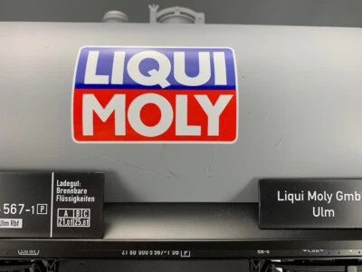 G PIKO 37916 Kesselwagen LIQUI MOLY Tank Car w/Brake Platform MTL WLS G522 LZ - Image 1 of 4