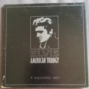 Elvis Presley "American Trilogy" 3 vinyl record set Imperial Records UK import - Picture 1 of 22