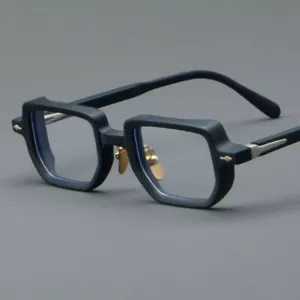 Luxury Acetate Retro Square Reading Glasses Full Rim Women Men Reader Eyeglasses - Picture 1 of 17