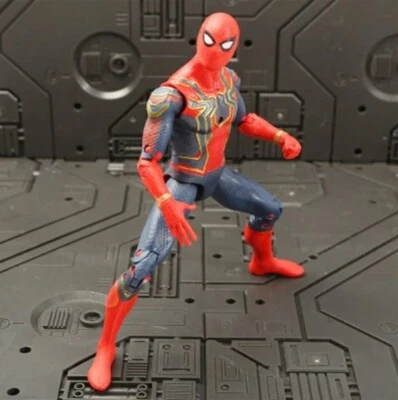 MARKENLOS SPIDERMAN 17CM ACTION FIGURE MARVEL DC COMICS AVENGERS SUPERHERO TOY NEW