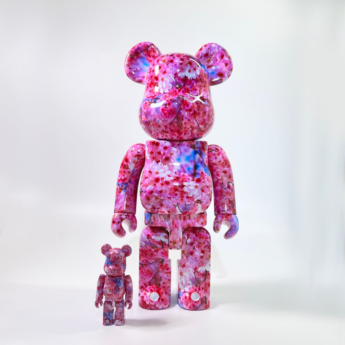 Medicom BE@RBRICK Mika Ninagawa Sakura 400% & 100% set Bearbrick