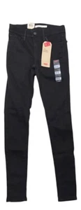 New with Tag Levi's Girls' 710 Super Skinny Fit Jeans Black Color Size 25W x 30L - Picture 1 of 3