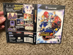FUNDA ORIGINAL, SOLO INSERTOS para Sonic Adventure 2: Battle ☆☆ (Nintendo GameCube) - Imagen 1 de 2