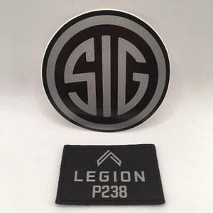 SIG SAUER LEGION P238 MORALE PATCH SPECIAL EDITION HOOK/LOOP BACKING RARE - Picture 1 of 4