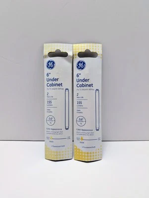 GE 98111 T5 Bulb 6" Warm White F4 Fluorescent - LOT OF 2-New - Image 1 of 2