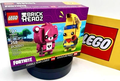 LEGO 40760 Fortnite Brickheadz Adventure Peely [271] y Cuddle Team Leader [270] Foto 1 de 2