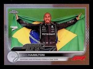 Lewis Hamilton 2022 Topps Chrome Formula 1 #190 Mercedes-AMG Petronas F1 - Picture 1 of 2