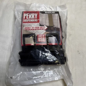NIP Duluth Trading Men's Perry Original Y-Back Suspenders 50872 Standard BLK - Picture 1 of 5