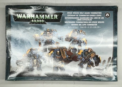 Games Workshop - WH40k Wolf Guard Terminator Squad - Citadel Plastic OOP BNIB - Image 1 of 4