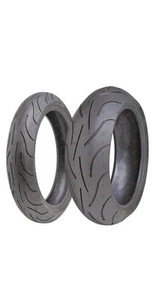 Michelin Pilot Power 2CT 190/55ZR17 120/70ZR17 Front Rear Motorcycle Tires Set - Imagen 1 de 6