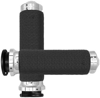 Empuñaduras de espuma viscoelástica Avon de 1,5" cromadas Indian Chief/Chieftain/Roadmaster 2018 Foto 1 de 1