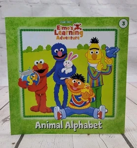 Elmo's Learning Adventure 3 - Animal Alphabet Paperback Sesame Street Book - Picture 1 of 5