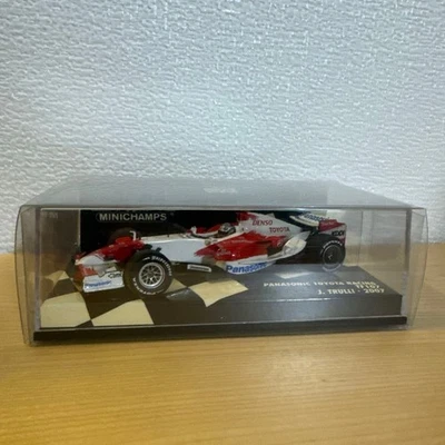 Minichamps 1/43 Toyota F1 TF107 Formula 1 Model Car Collectible - Image 1 of 3