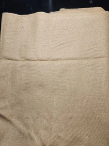 NOS Fine Woven Camel Brn Wool/Wool Blend Lt Weight 1yd x 60" - Picture 1 of 3