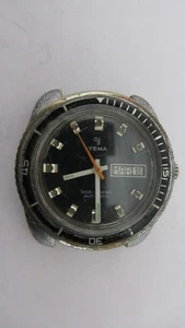 Montre Vintage AUTOMATIQUE PLONGEE , YEMA SOUS-MARINE   ,  Fonctionne  . - Picture 1 of 5