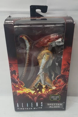 Figura de acción NECA Aliens Fireteam Elite Spitter Alien escala 7" *Nueva Foto 1 de 4