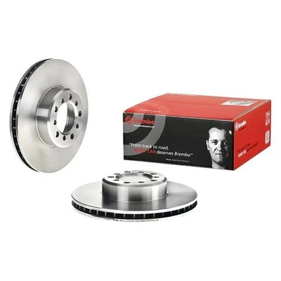 For Mercedes-Benz 560SEL 90-91 Brembo Replacement Plain Vented Front Brake Rotor - Image 1 of 4