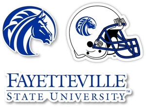 Fayetteville State University 3 Pack 4-Inch Sticker - Bild 1 von 1