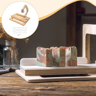 Wooden Soap Cutter Multifunctional Soap Cutting Tool for Candles Butter Loaf - image 1 of 4