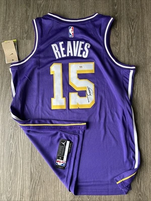 Austin Reaves Signed Autographed Jersey “AR15” Los Angeles Lakers PSA/DNA - Image 1 of 3