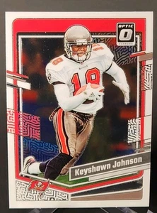 2023 Panini Donruss Optic - Keyshawn Johnson #184 Tampa Bay Buccaneers  - Foto 1 di 2