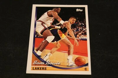 1993-94 Sam Bowie Topps Base - Image 1 of 2