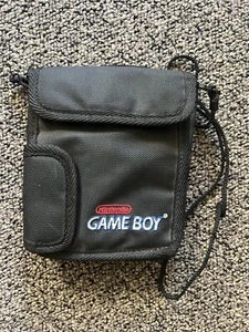 Nintendo Game Boy NGB Case Storage Pouch Bag - Black - Picture 1 of 3