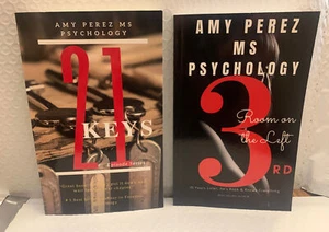 Lot of 2 Amy Perez Ms Psychology Paperbacks 21 Keys 3rd Room On The Left - Picture 1 of 5