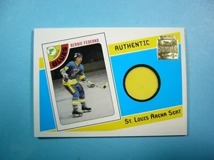 2001/02 TOPPS ARCHIVES AUTHENTIC ARENA SEAT NHL HOCKEY CARD AS-BF BERNIE FEDERKO - Picture 1 of 2