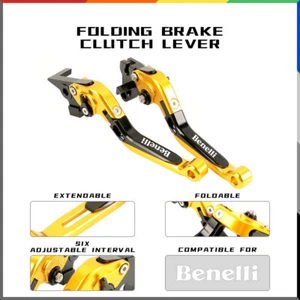 Palancas plegables ajustables del embrague de freno para Benelli TNT300 TNT600 BN600 BN302 - Imagen 1 de 12