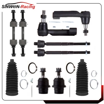 Rótula delantera para Lincoln Navigator 07-16 barra de amarre extremo estante y fuelle de piñón Foto 1 de 4