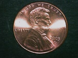 2003-D DOUBLED DIE REVERSE LINCOLN MEMORIAL CENT  1DR-001/WDDR-001 CLASS 9