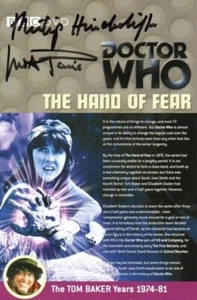 Doctor Who: The Hand of Fear DVD Insert Signed by P HINCHCLIFFE & JUDITH PARIS - Picture 1 of 1