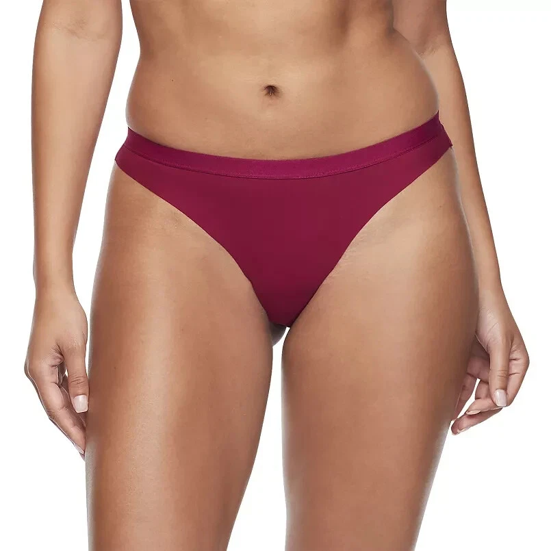 Tanga de Microfibra Rojo Baya Verano Talla 8/XL Suave Invisible Advertencias Nube Nuevo Foto 1 de 1