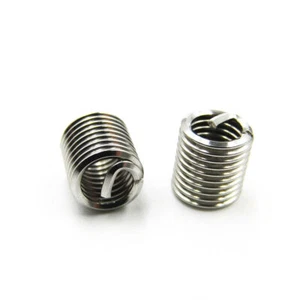 Fine Thread M10 x 1.25 Helicoil Insert 304 Stainless Steel Wire Threaded Inserts - Bild 1 von 4