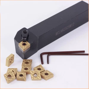 MCLNR2525M12 Out circle Lathe Turn Tool holder+10PC CNMG432-MA carbide insert - Picture 1 of 8