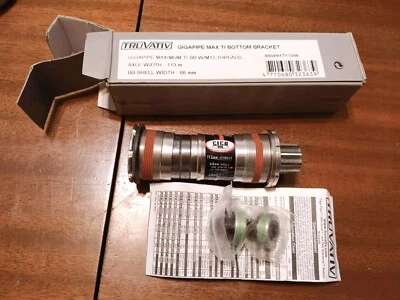 Nuevo de Lote Antiguo Truvativ Gigapipe Max Ti 68 X 113 Foto 1 de 4