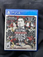 Sleeping Dogs Definitive Edition (Sony PlayStation 4, 2014)