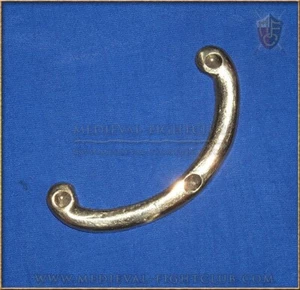 Brass Medieval Bag Pouch Fitting Historical Costume - Picture 1 of 1
