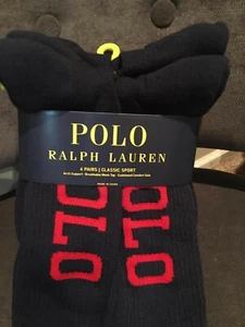 Polo schwarz Logo klassisch Sport 6er-Pack Socken Gr: 10 - 13  - Bild 1 von 1