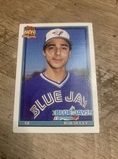 1991 TOPPS ROB DUCEY TORONTO BLUE JAYS #101 BASEBALL CARD