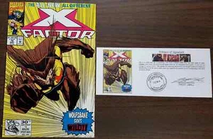 X-Factor (1986) #76 SIGNED by Larry Stroman with Notarized Witness of Signature - Picture 1 of 5